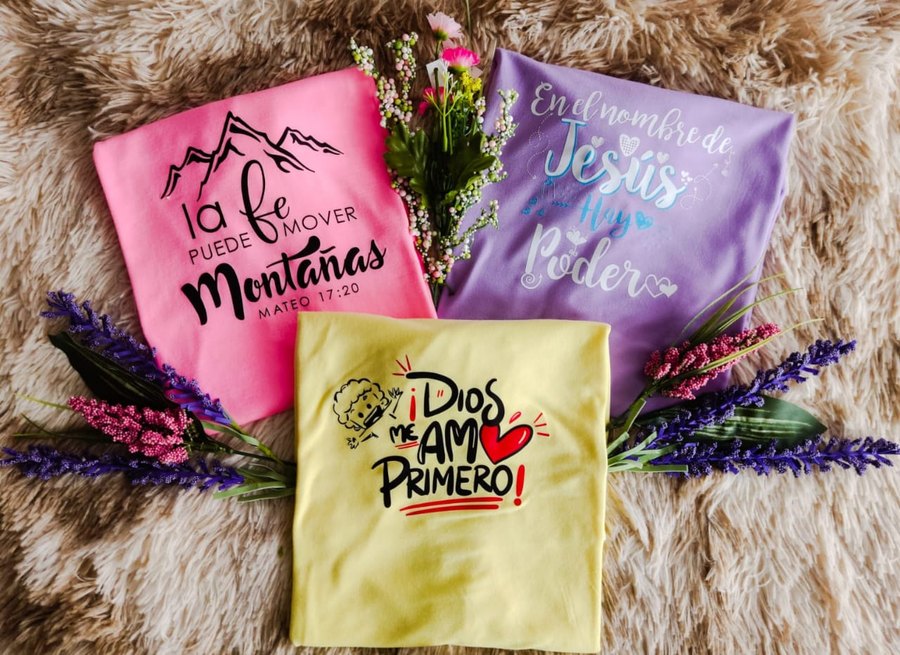 La fe mueve montañas · En el nombre de Jesús hay poder · Dios me amó primero