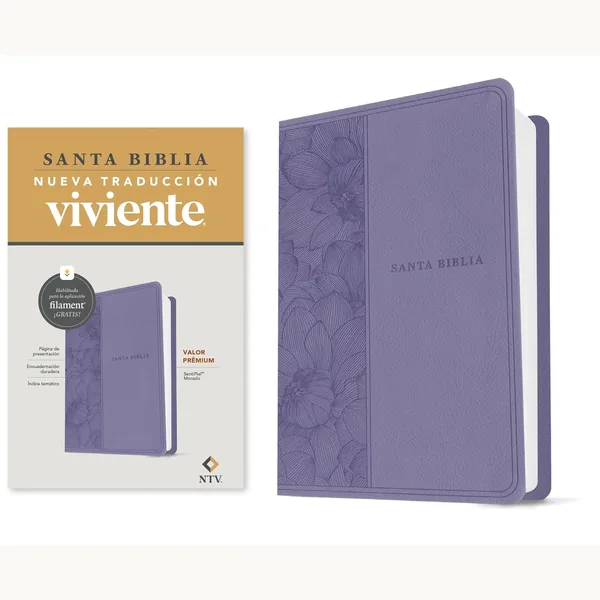 Biblia NTV Lavanda Valor Premium Filament