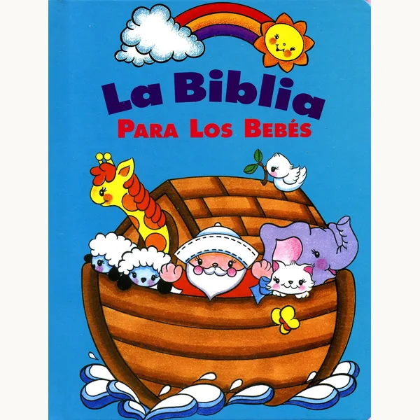 Biblia Para Los Bebes Tapa Dura Azul