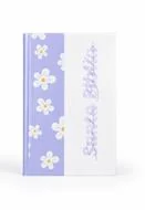 Biblia · RVR063LGPJR · Lila Flores Canto Blanco (Tapa dura)