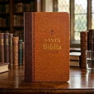 Biblia RVR60c Cafe · Canto Dorado · Premios Y Regalos (Símil Piel)