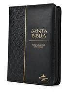 Biblia RVR60cz Obsequios Y Premios Negro Geometrico Con Cierre (símil piel )