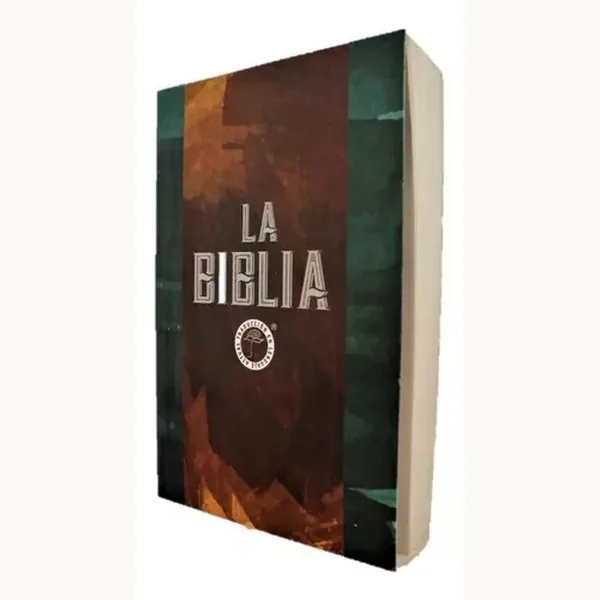 Biblia TLA60ue Misionera Rustica Verde Oscuro
