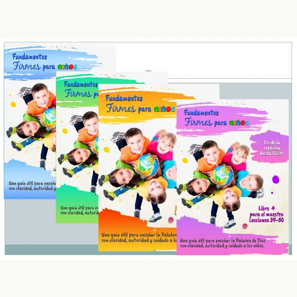 Fundamentos Firmes Edicion Para Niños Desde La Creacion Hasta Cristo PaqueteX 06