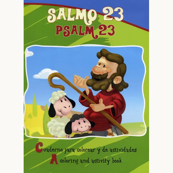 Salmo 23 Cuaderno Para Colorear Y De Actividades Bilingue