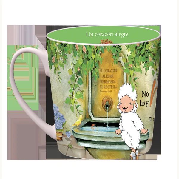 Taza Ovejitas Un Corazon Alegre OVT-01