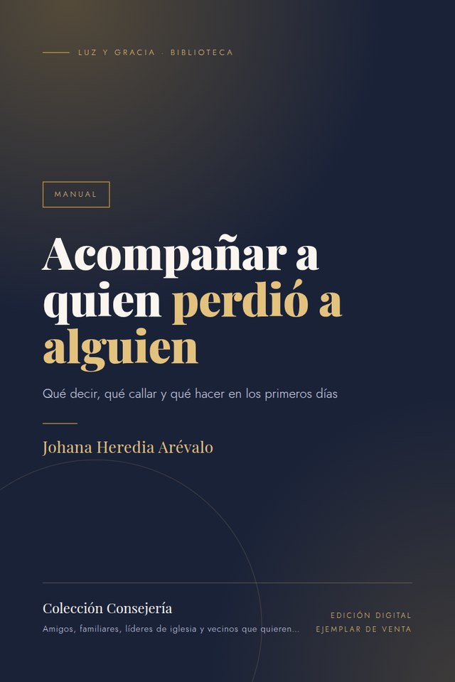 Portada de Acompañar a quien perdió a alguien