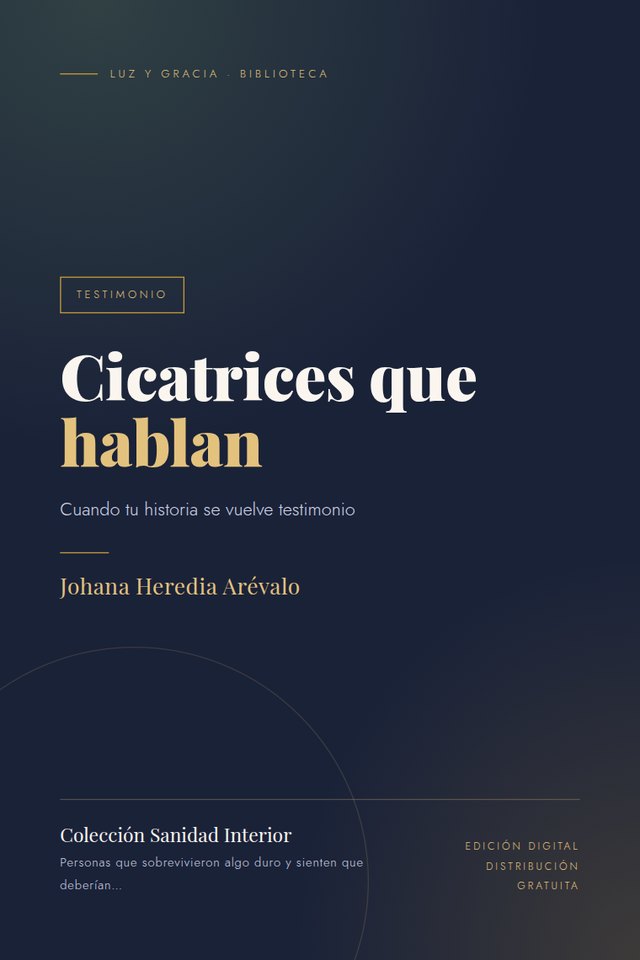 Portada de Cicatrices que hablan