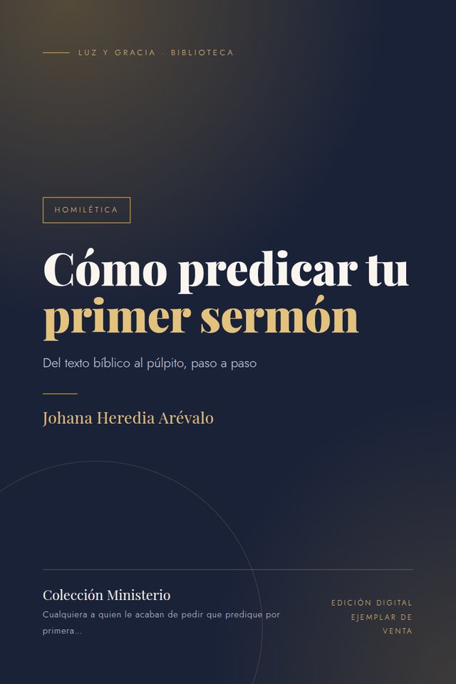 Portada de Cómo predicar tu primer sermón