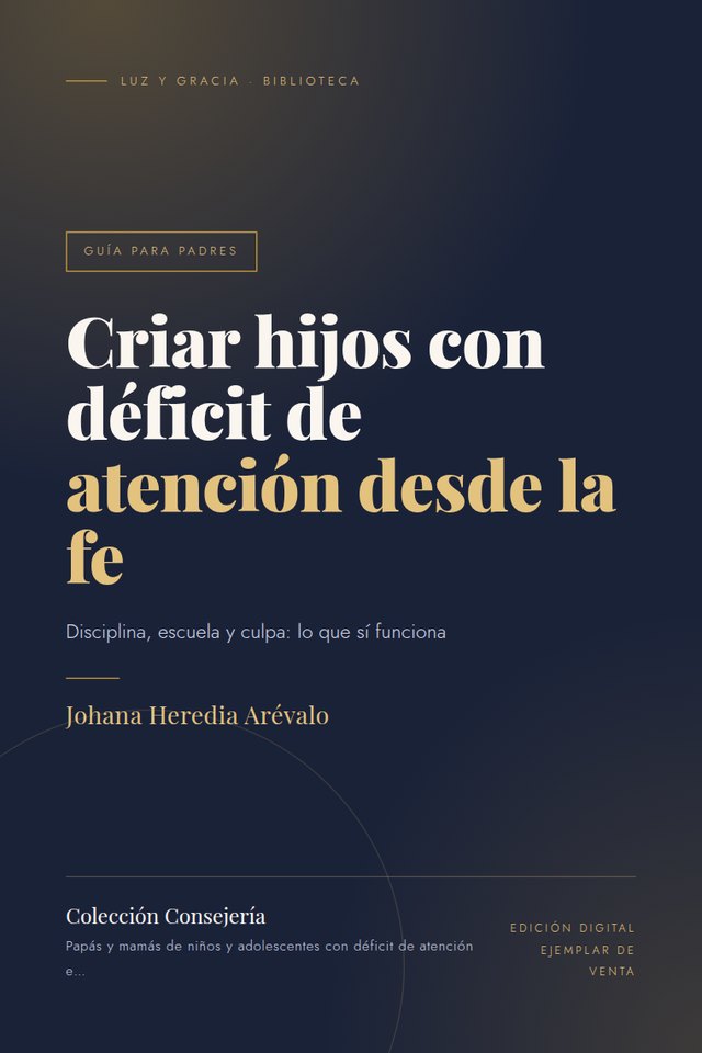 Portada de Criar hijos con déficit de atención desde la fe