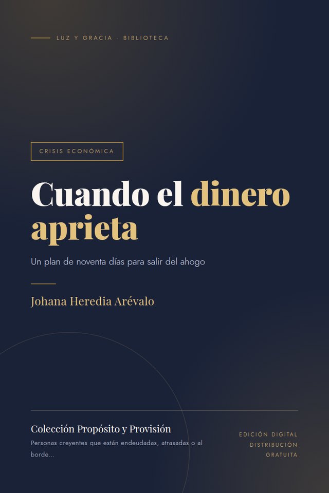 Portada de Cuando el dinero aprieta