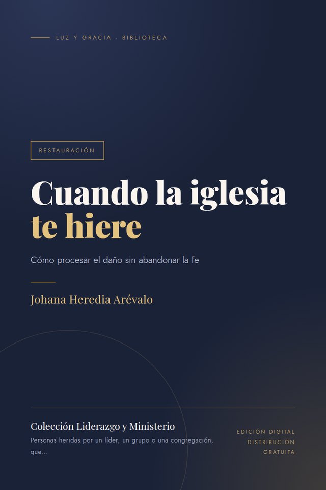 Portada de Cuando la iglesia te hiere