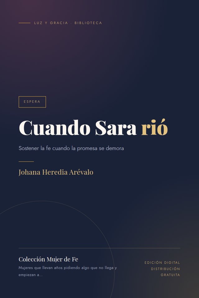 Portada de Cuando Sara rió