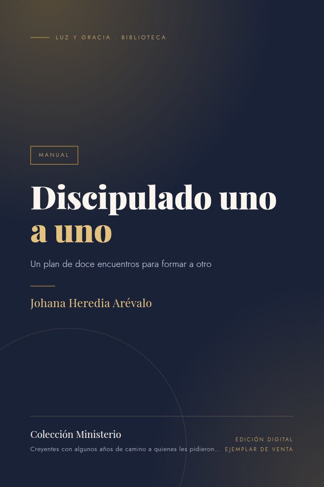 Portada de Discipulado uno a uno