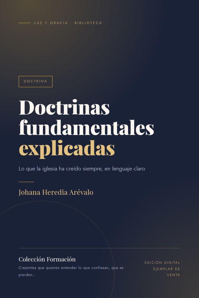 Portada de Doctrinas fundamentales explicadas