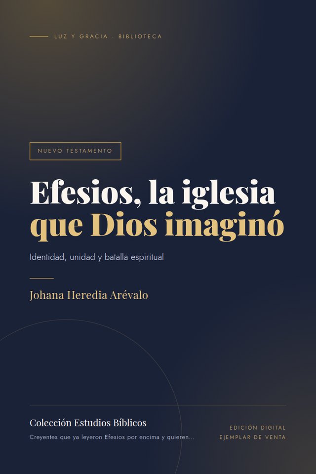 Portada de Efesios, la iglesia que Dios imaginó