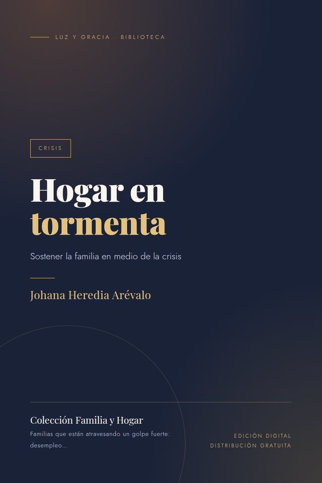 Portada de Hogar en tormenta