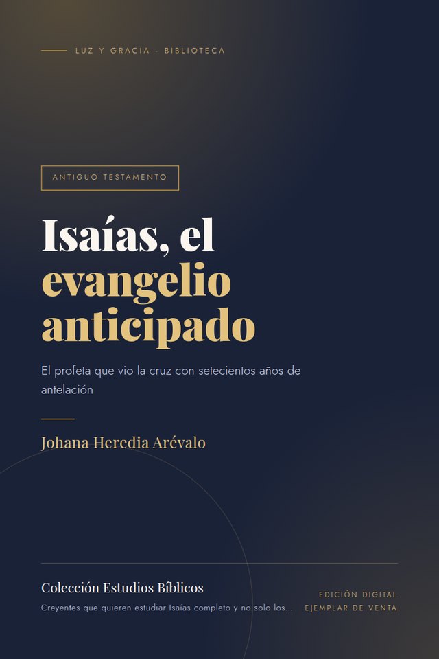 Portada de Isaías, el evangelio anticipado