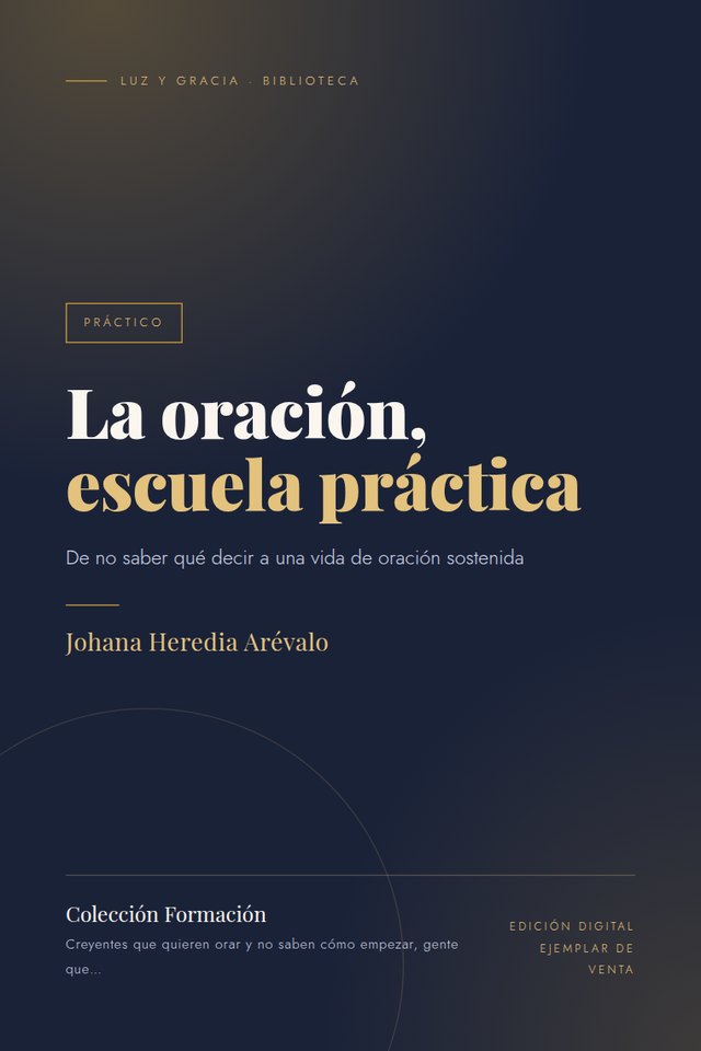 Portada de La oración, escuela práctica