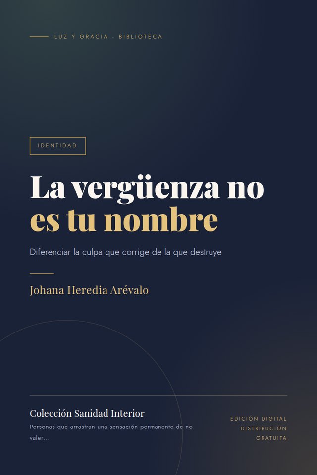 Portada de La vergüenza no es tu nombre