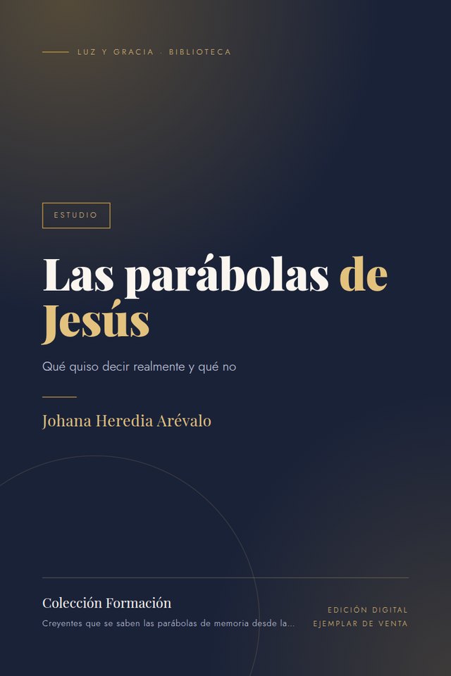 Portada de Las parábolas de Jesús