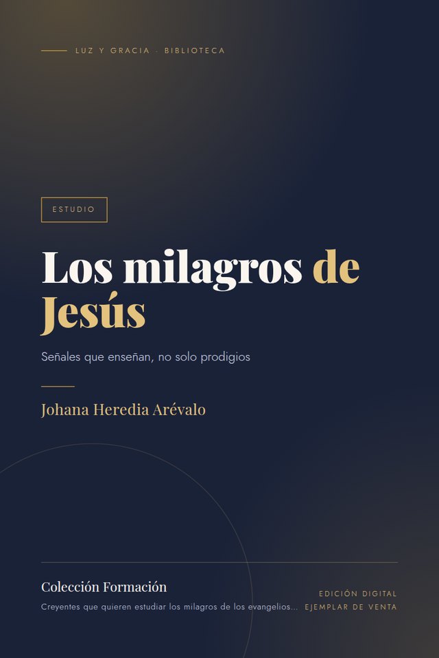 Portada de Los milagros de Jesús