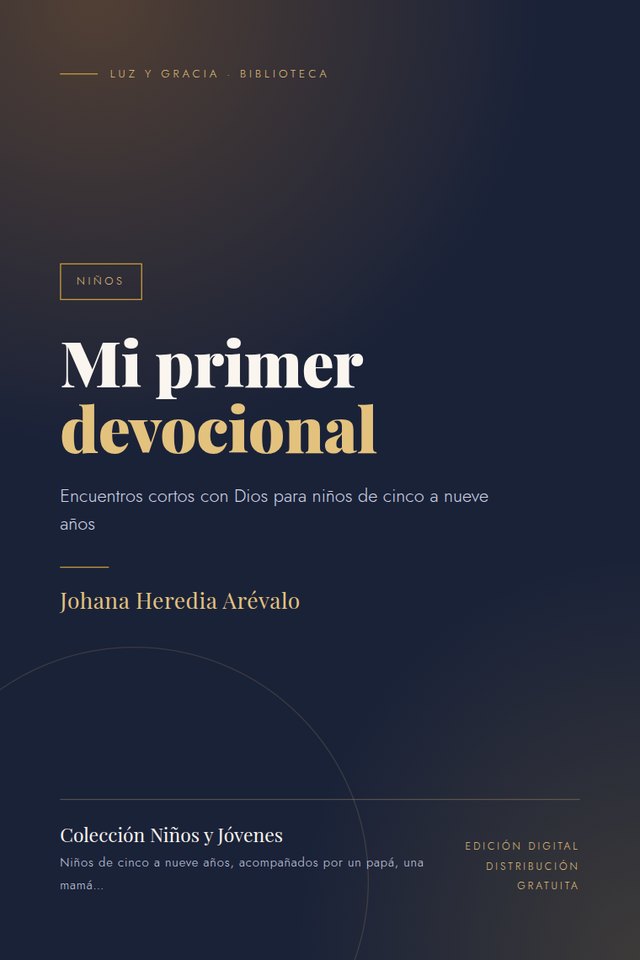 Portada de Mi primer devocional