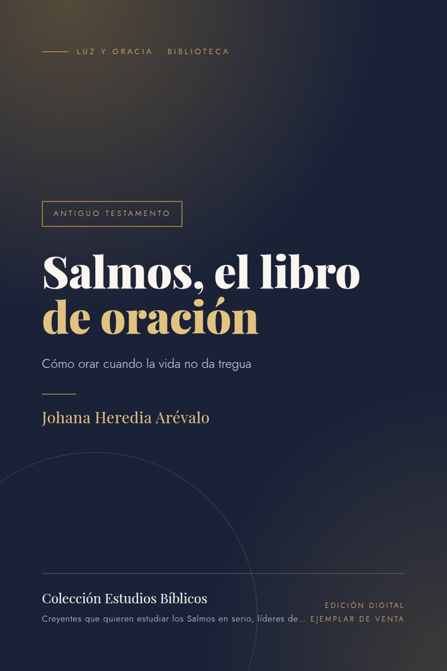 Portada de Salmos, el libro de oración