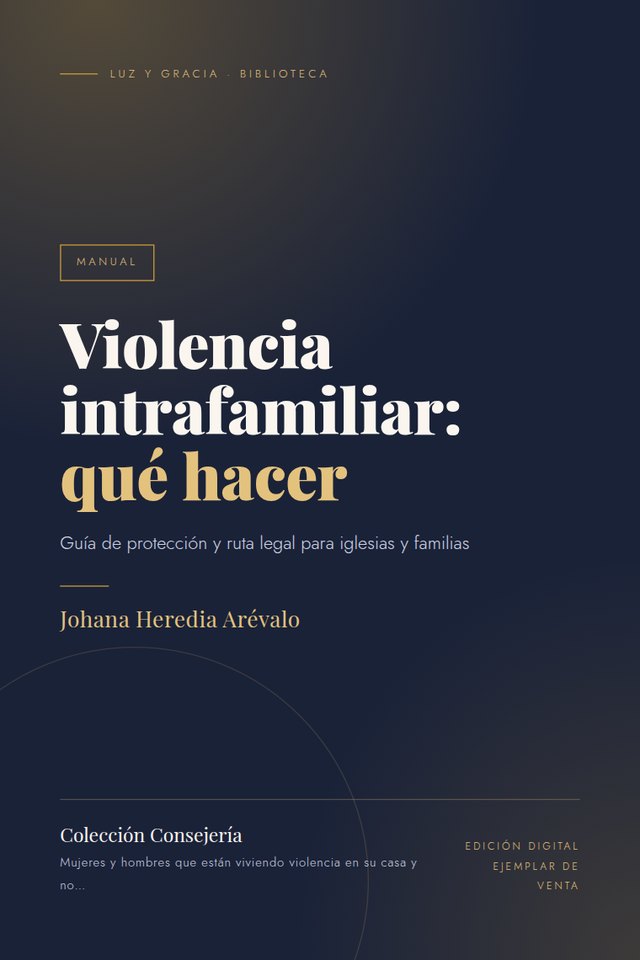 Portada de Violencia intrafamiliar: qué hacer